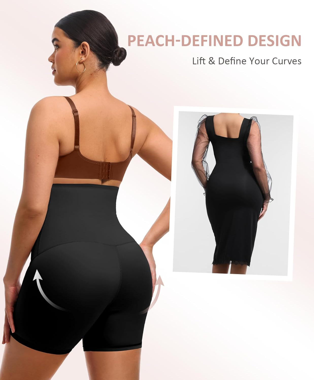 Shapewear for Women Tummy Control High Waist Body Shaper Shorts Waist Trainer Girdle Thigh Slimming Panties