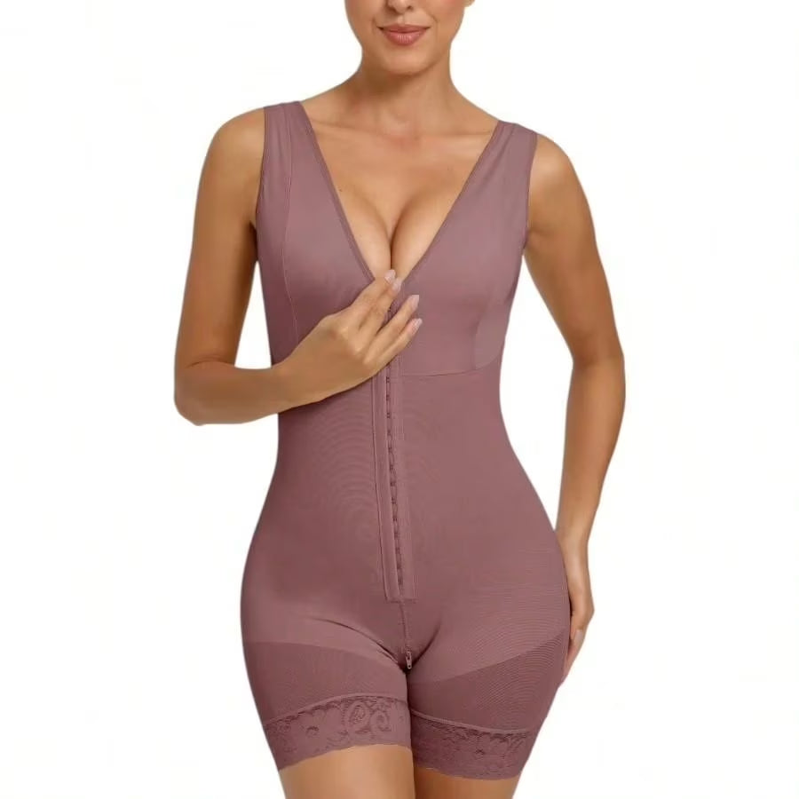 Fajas Colombianas Shapewear for Women Tummy Control Post Surgery Full Body Shaper Butt Lifter with Zipper Crotch Skimsbodysuits Solleonnewfajascurve Elegant Figure Fajas Melibelt Bodysuitfajashaper