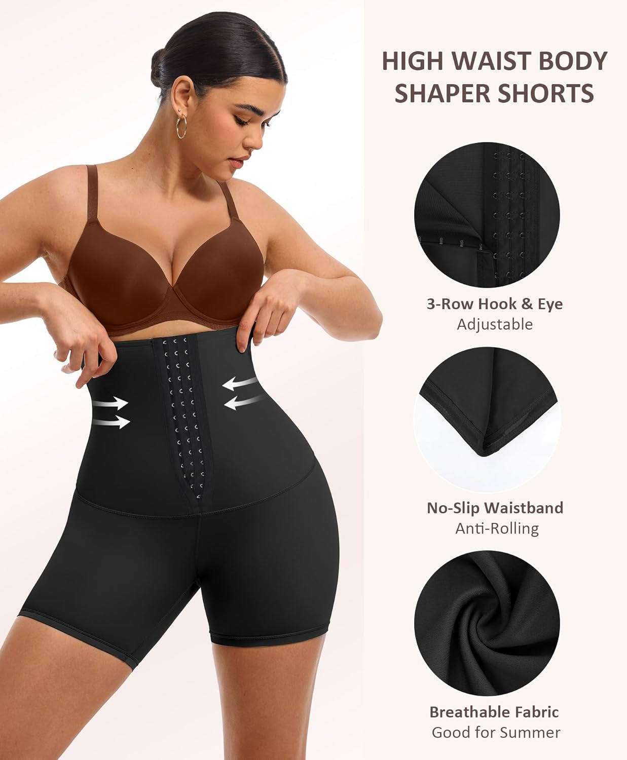 Shapewear for Women Tummy Control High Waist Body Shaper Shorts Waist Trainer Girdle Thigh Slimming Panties